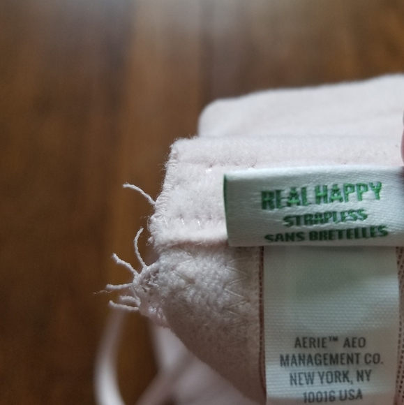 Aerie real happy strapless C34 light pink - Picture 2 of 5